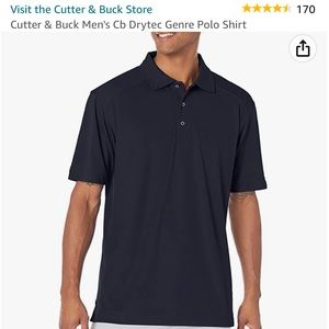 Cutter and Buck men’s Cb drytec big tall polo